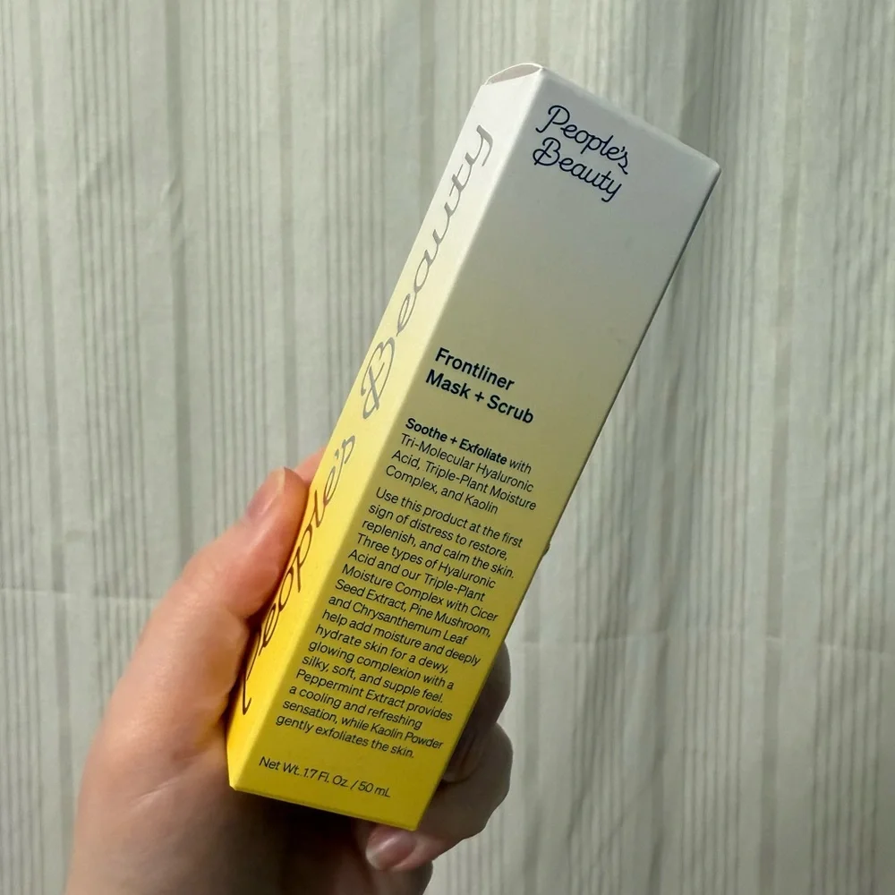 NIB💖 People’s Beauty Step 2: Frontliner Mask + Scrub